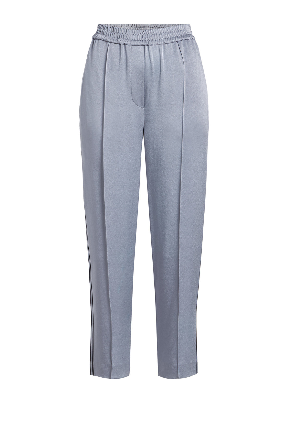 Brunello Cucinelli - Cropped Satin Track Pants