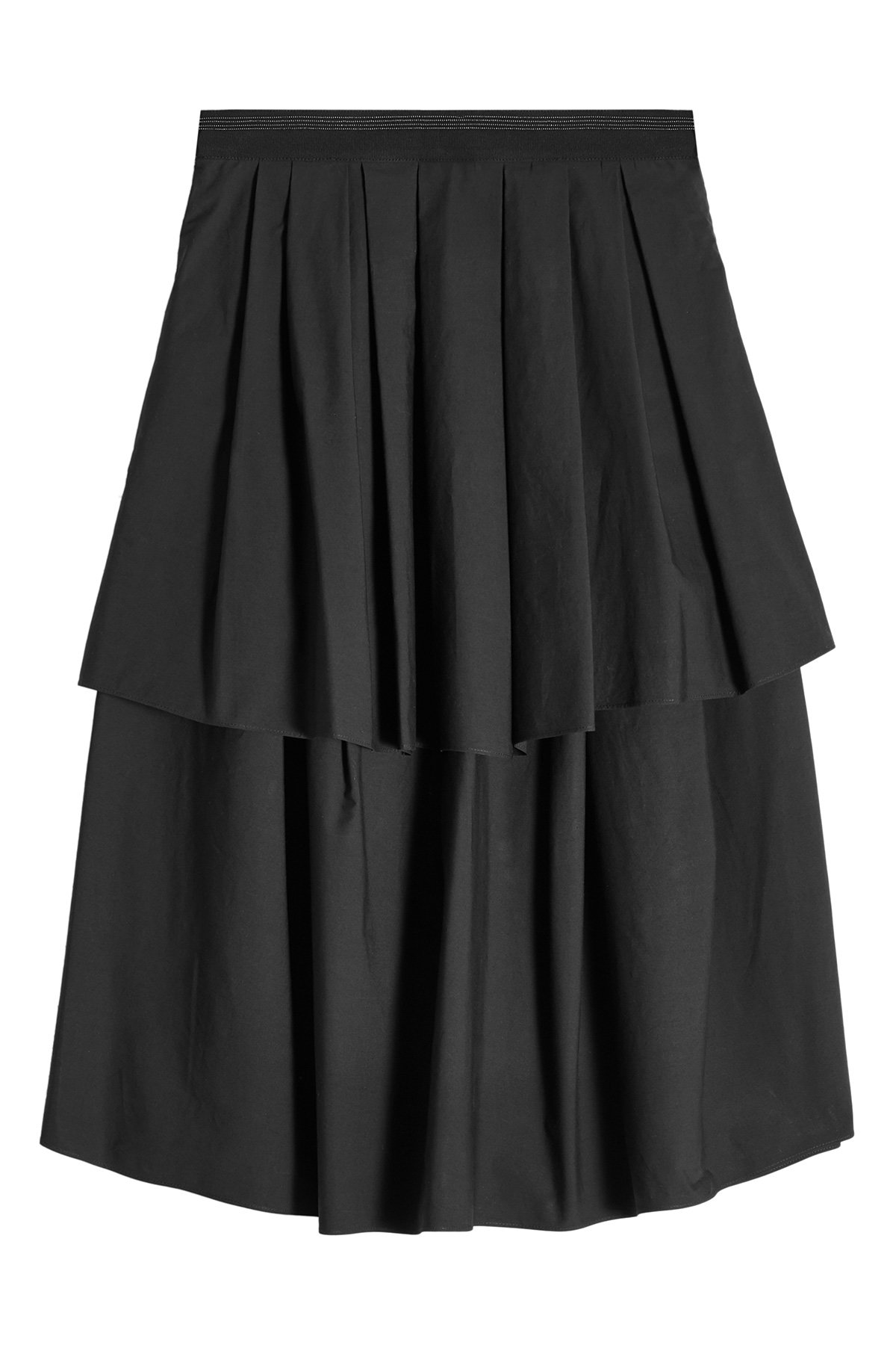Brunello Cucinelli - Tiered Cotton Skirt
