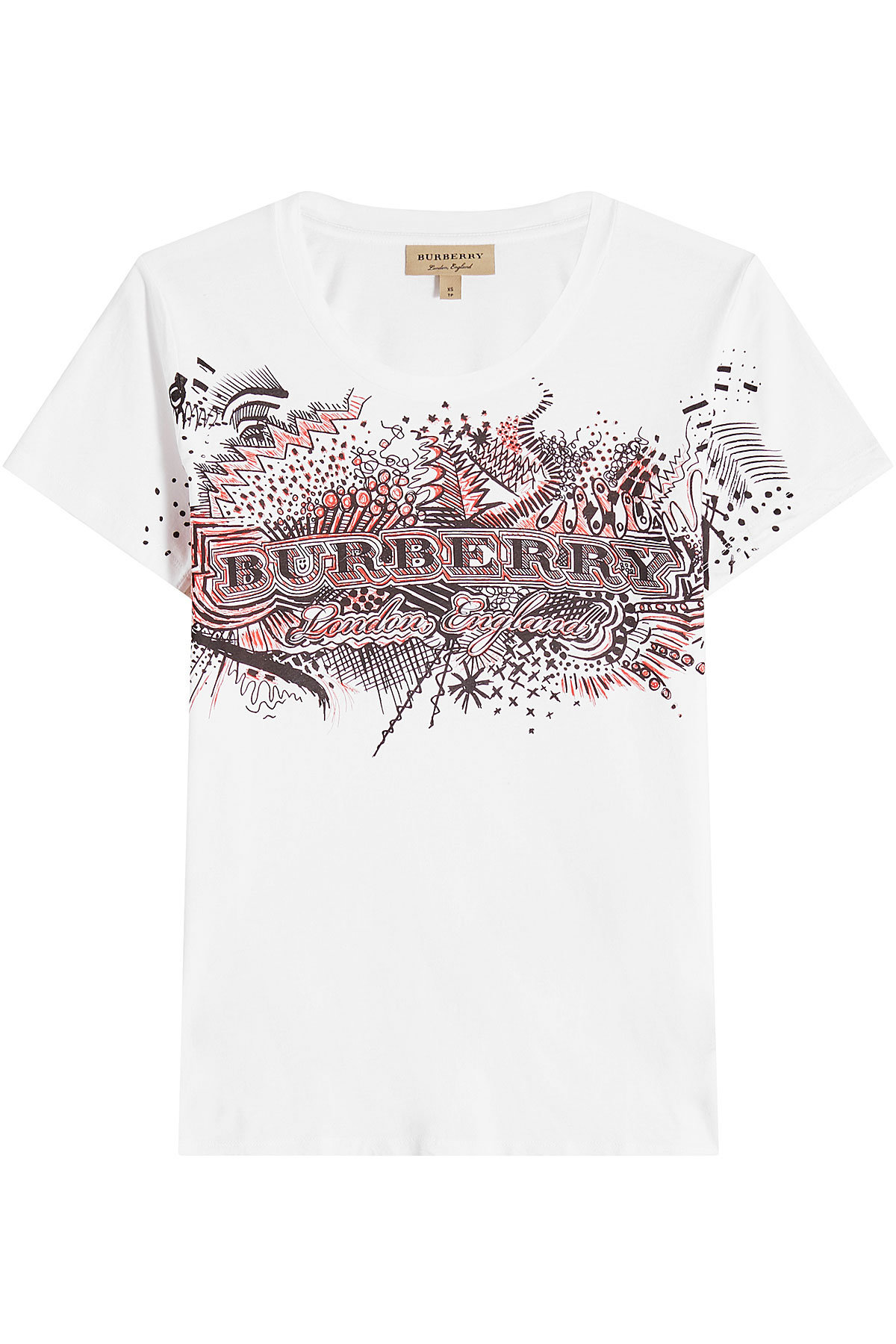 Burberry - Darnley Doodle Printed Cotton T-Shirt