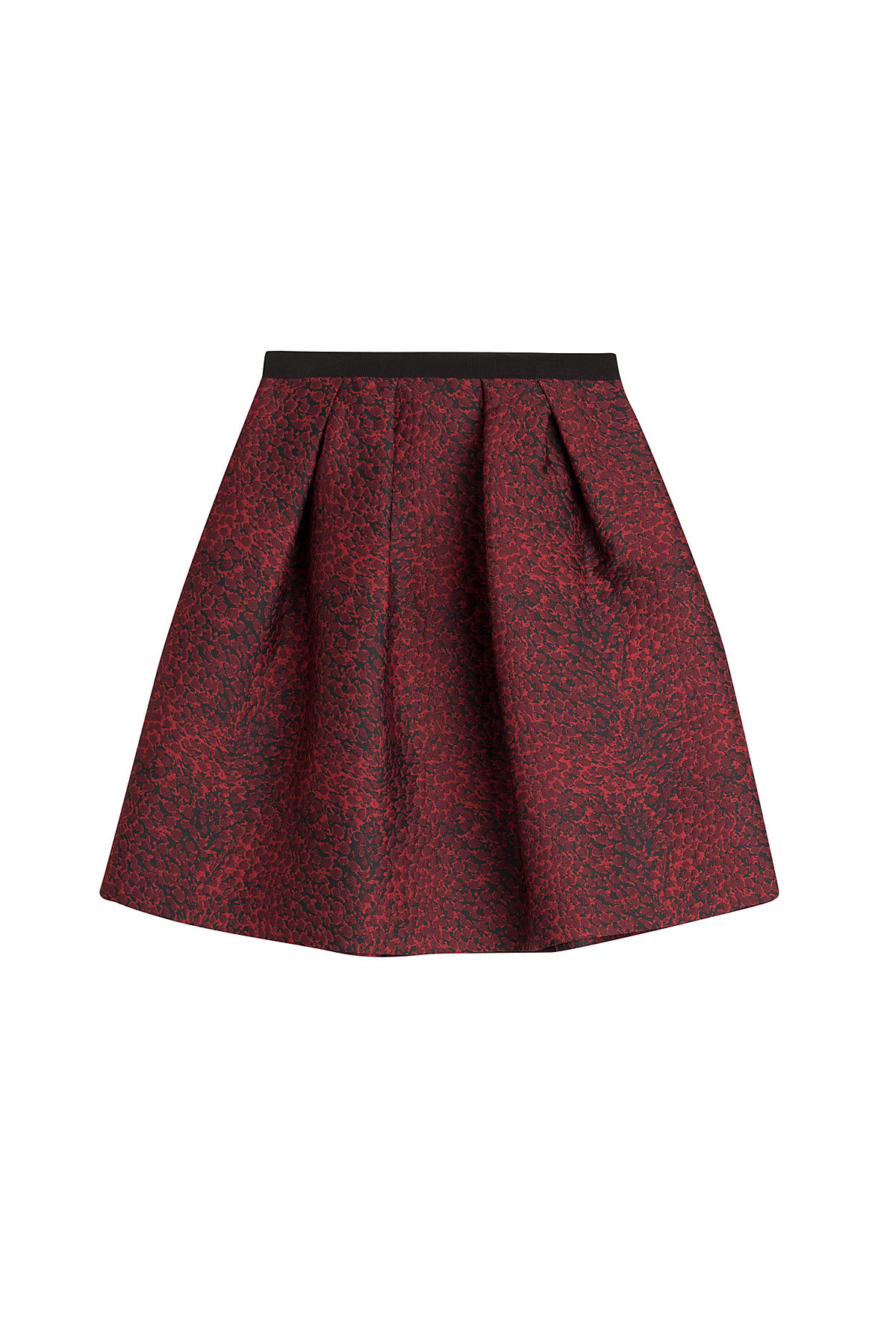 Burberry - Pleated Jacquard Skirt