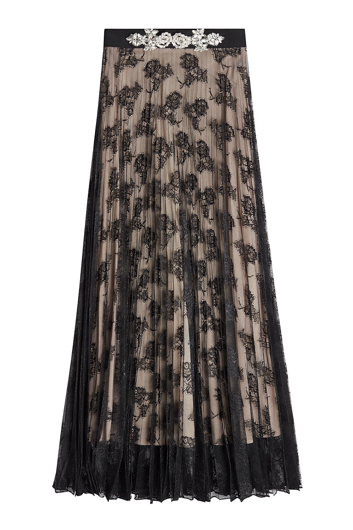Christopher Kane - Lace Skirt with Embellishment