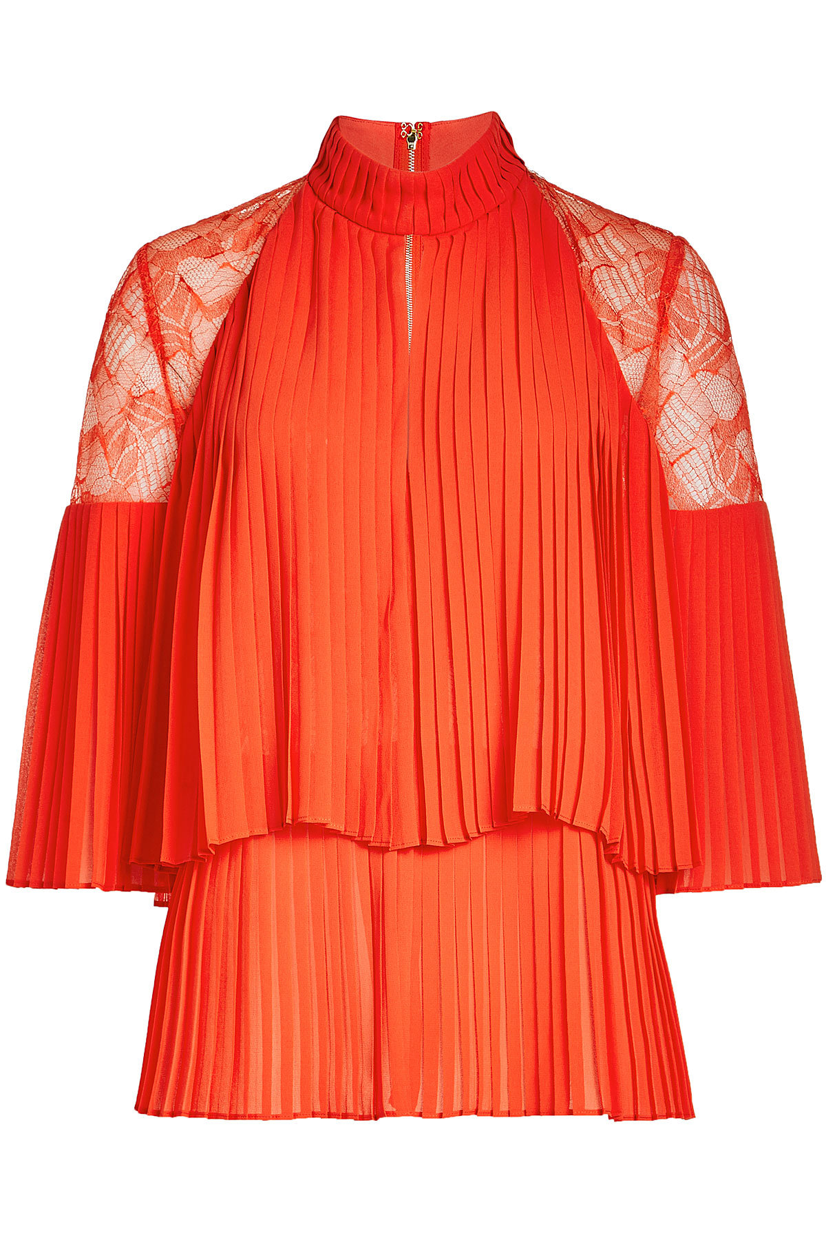 Elie Saab - Pleated Top with Lace