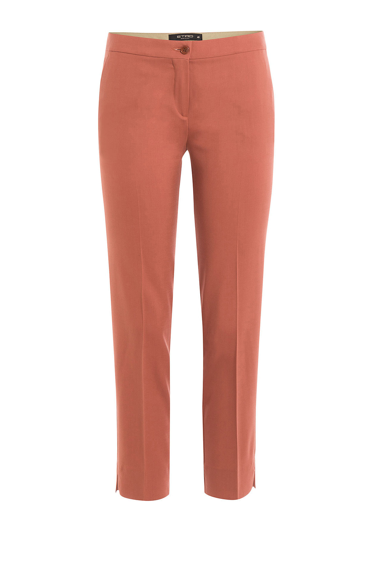 Etro - Slim Cropped Wool Trousers