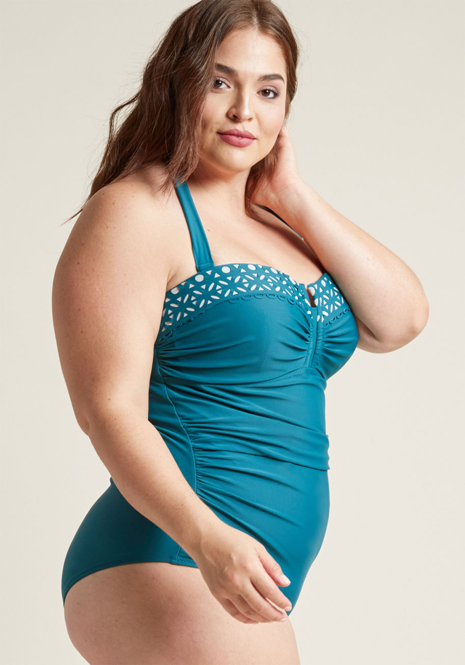 High Dive by ModCloth - Dive Mind One-Piece Swimsuit