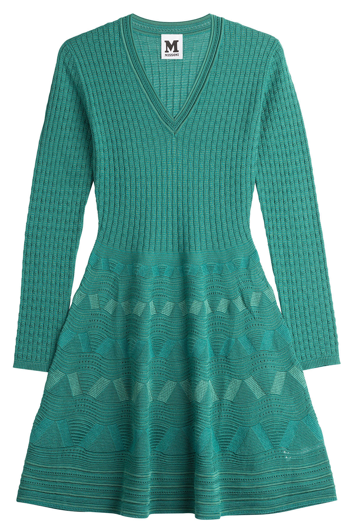 M Missoni - Knit Dress with Virgin Wool
