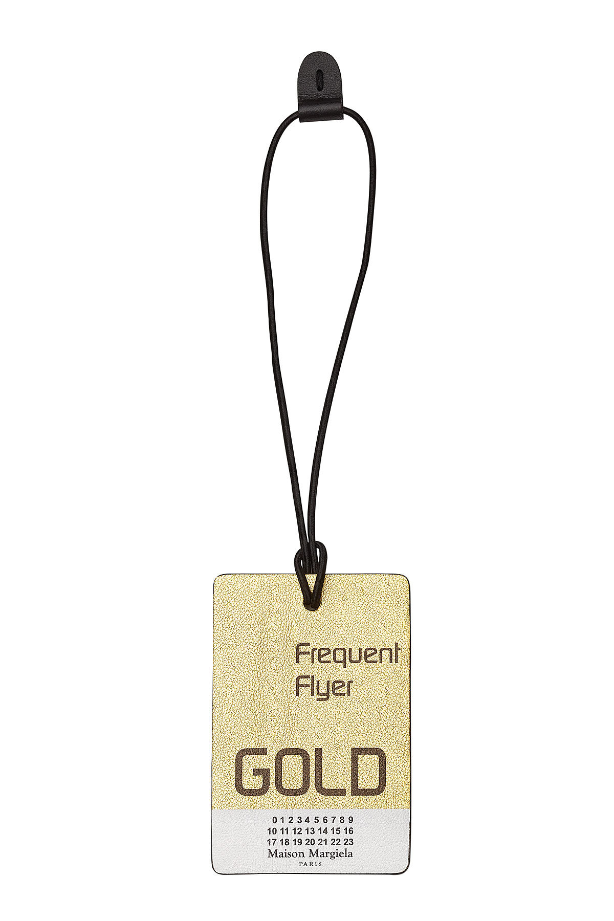 Frequent Flyer Luggage Tag by Maison Margiela