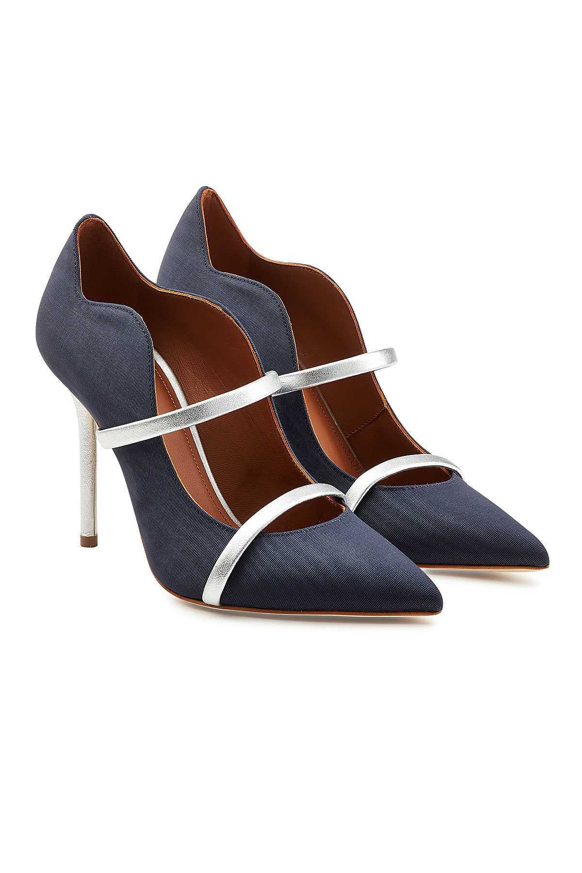 Malone Souliers - Maureen Mules with Leather