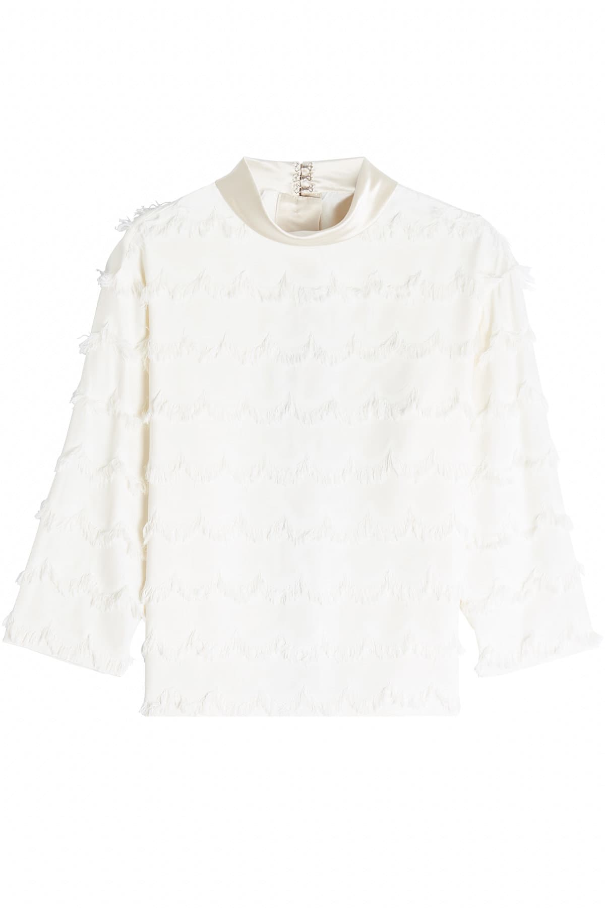 Fringed Top with Silk by Marc Jacobs