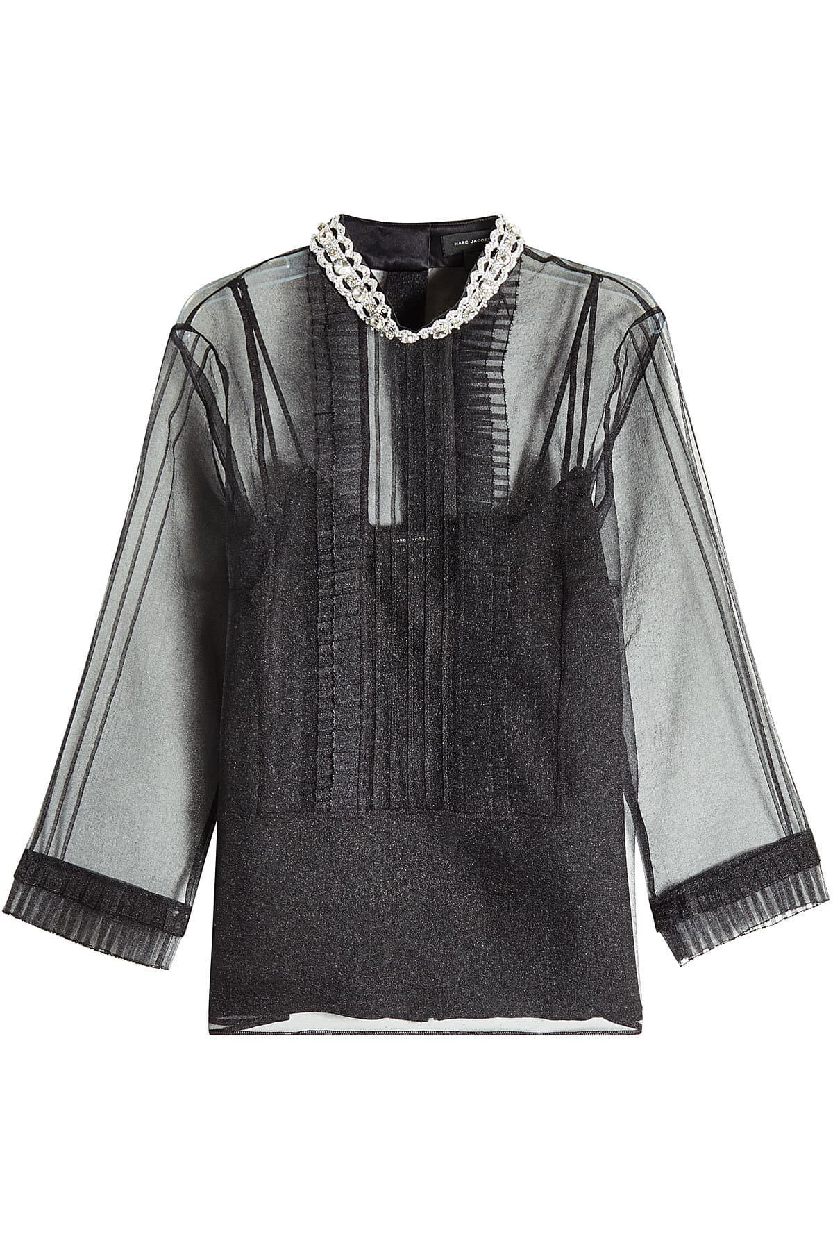 Pintuck Embellished Blouse by Marc Jacobs