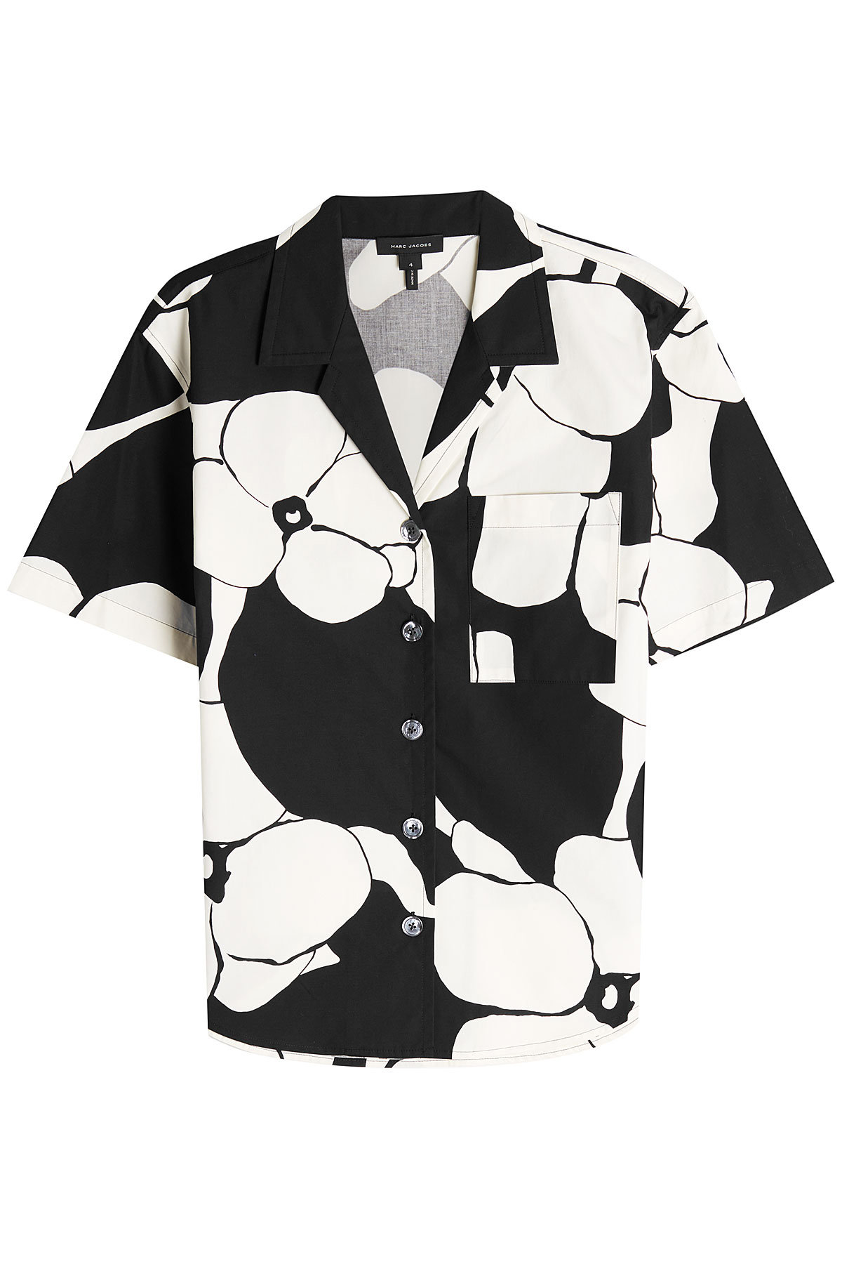 Printed Cotton Button Down by Marc Jacobs