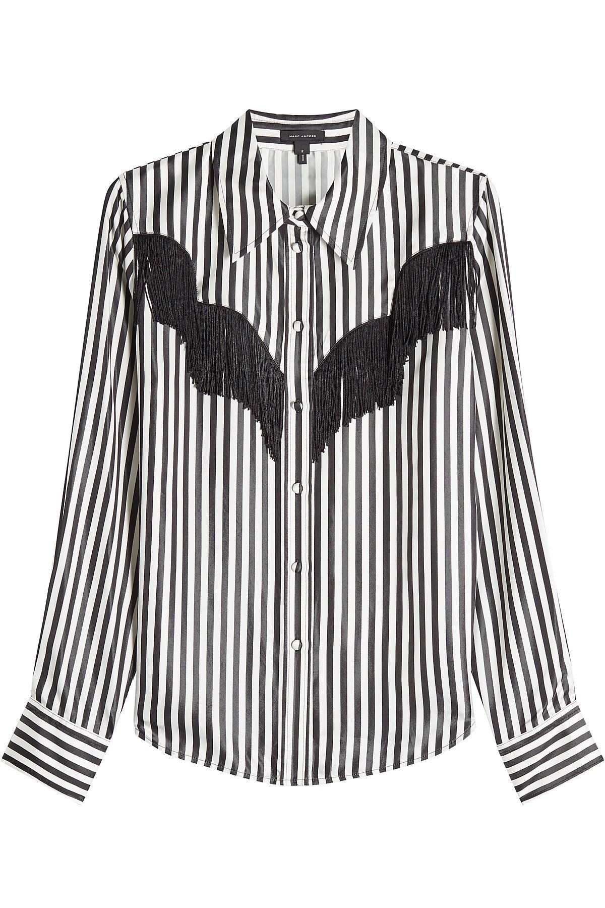 Marc Jacobs - Striped Shirt with Fringing