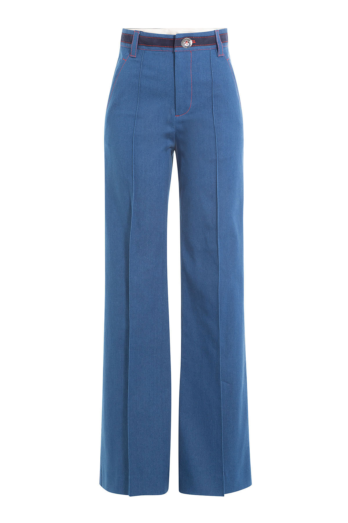 Marc Jacobs - Wide Leg Jeans with Contrast Thread