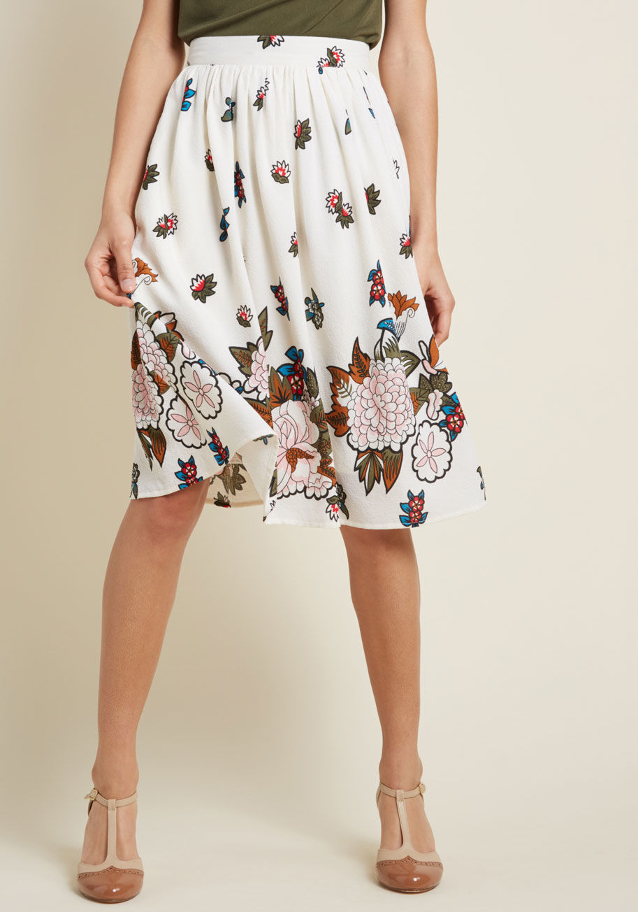Built for Brilliance A-Line Skirt by ModCloth