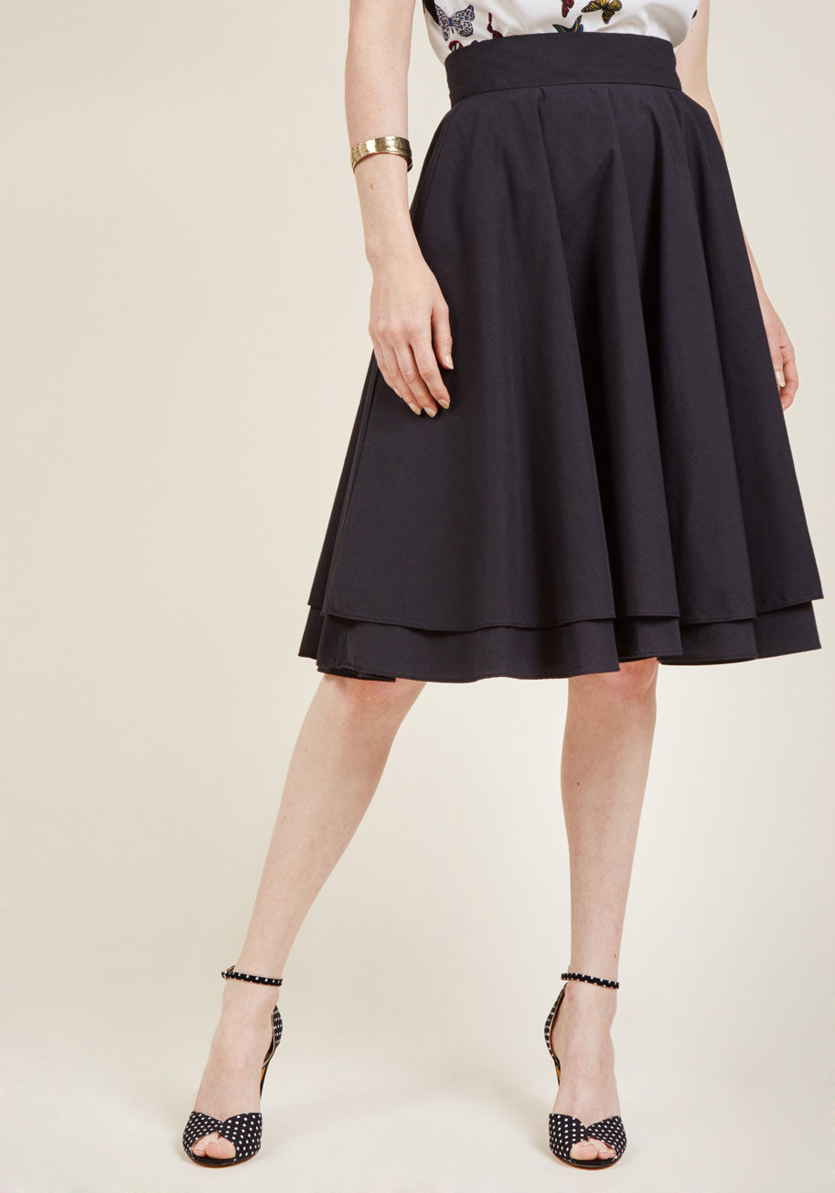ModCloth - Essential Elegance Midi Skirt