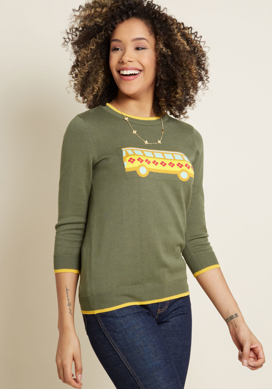 Finders Campers Sweater by ModCloth