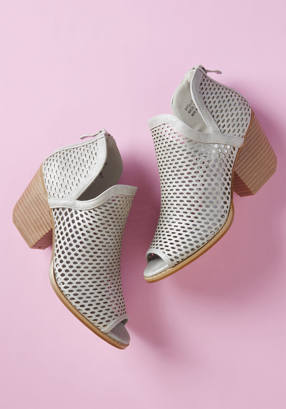 For the Fearless Block Heel Bootie by ModCloth