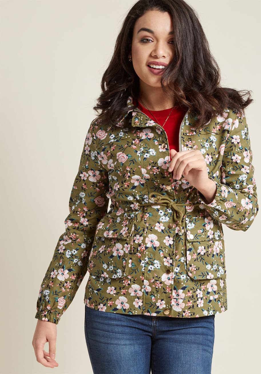 Outward Attention Collared Jacket by ModCloth