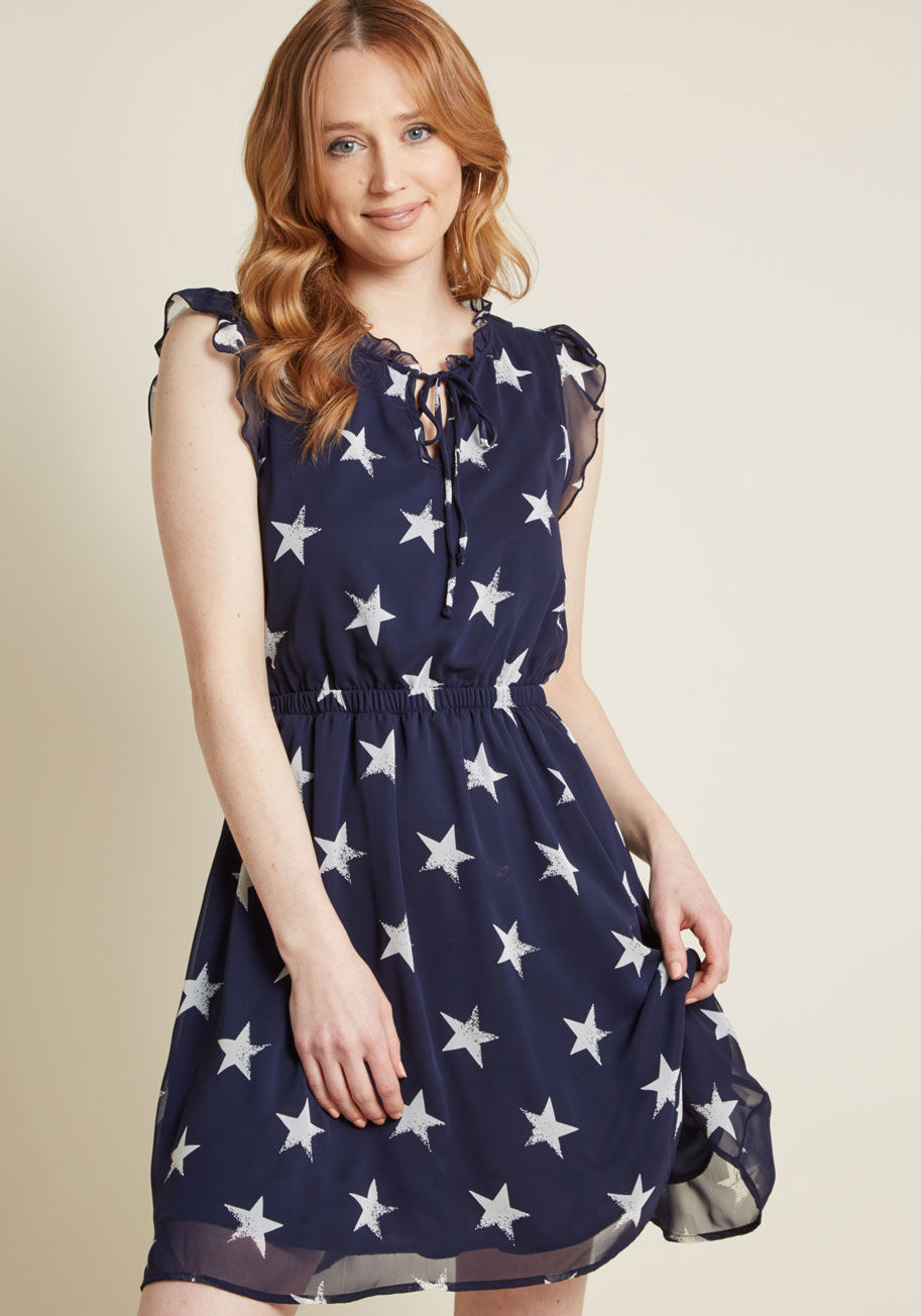 Perk Your Magic A-Line Dress by ModCloth