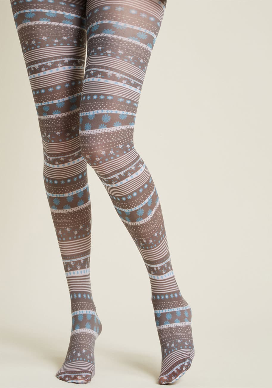 Petal Patter Tights by ModCloth