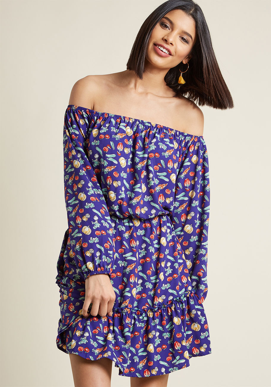 Qualified Quirk A-Line Dress by ModCloth