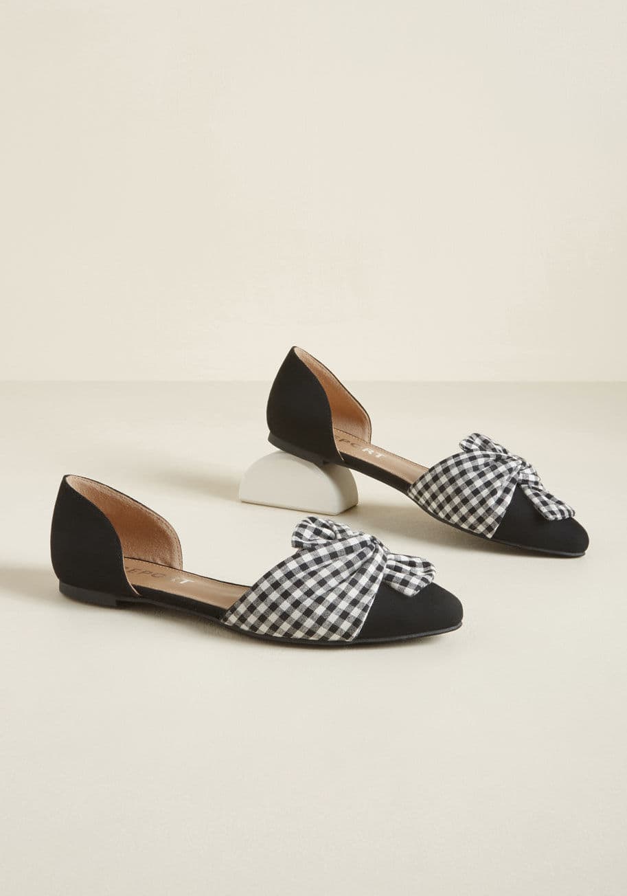 ModCloth - Remember That Tie? d'Orsay Flat