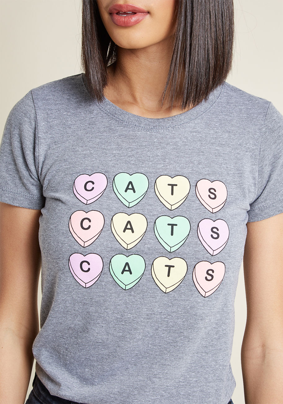 The Feline is Mutual Graphic Tee by ModCloth
