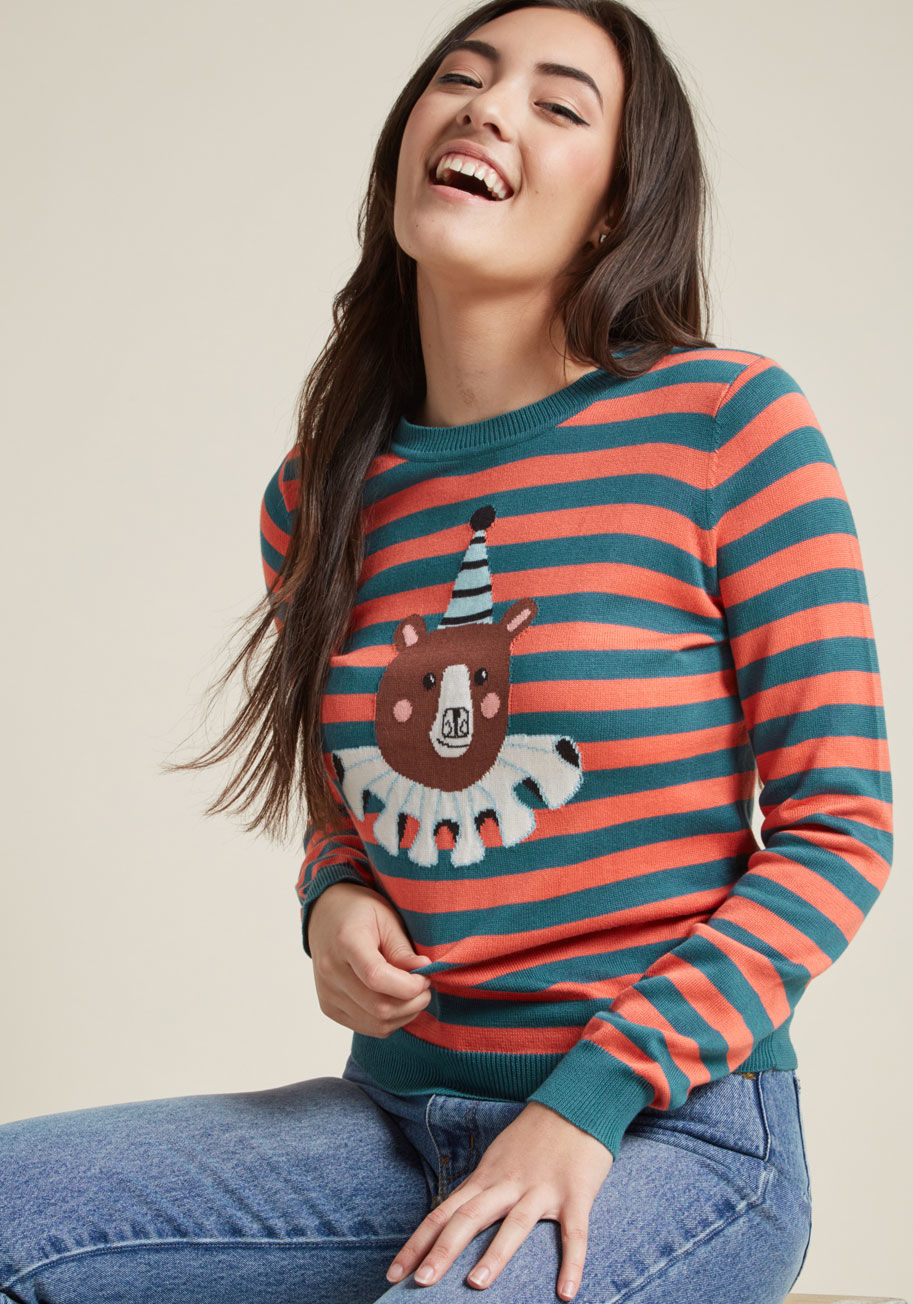 Ursa Majorette Intarsia Sweater by ModCloth