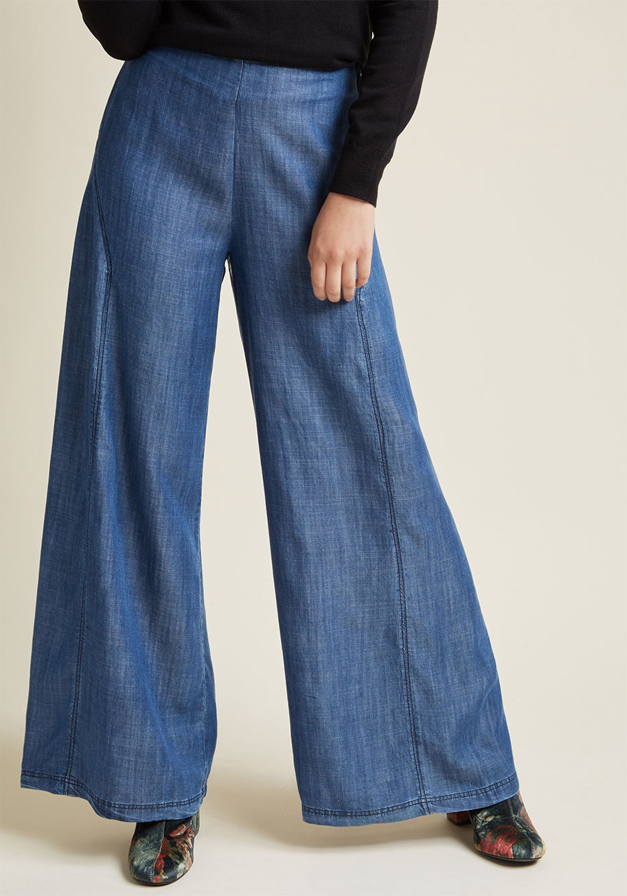 ModCloth - Venturesome Vibes Wide-Leg Trousers