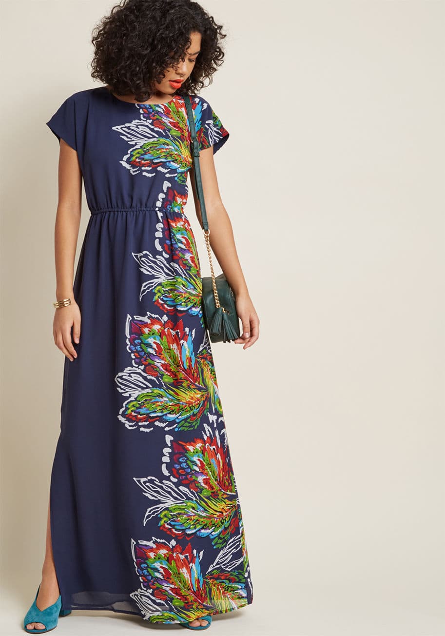 Very Influential Passenger Maxi Dress by ModCloth