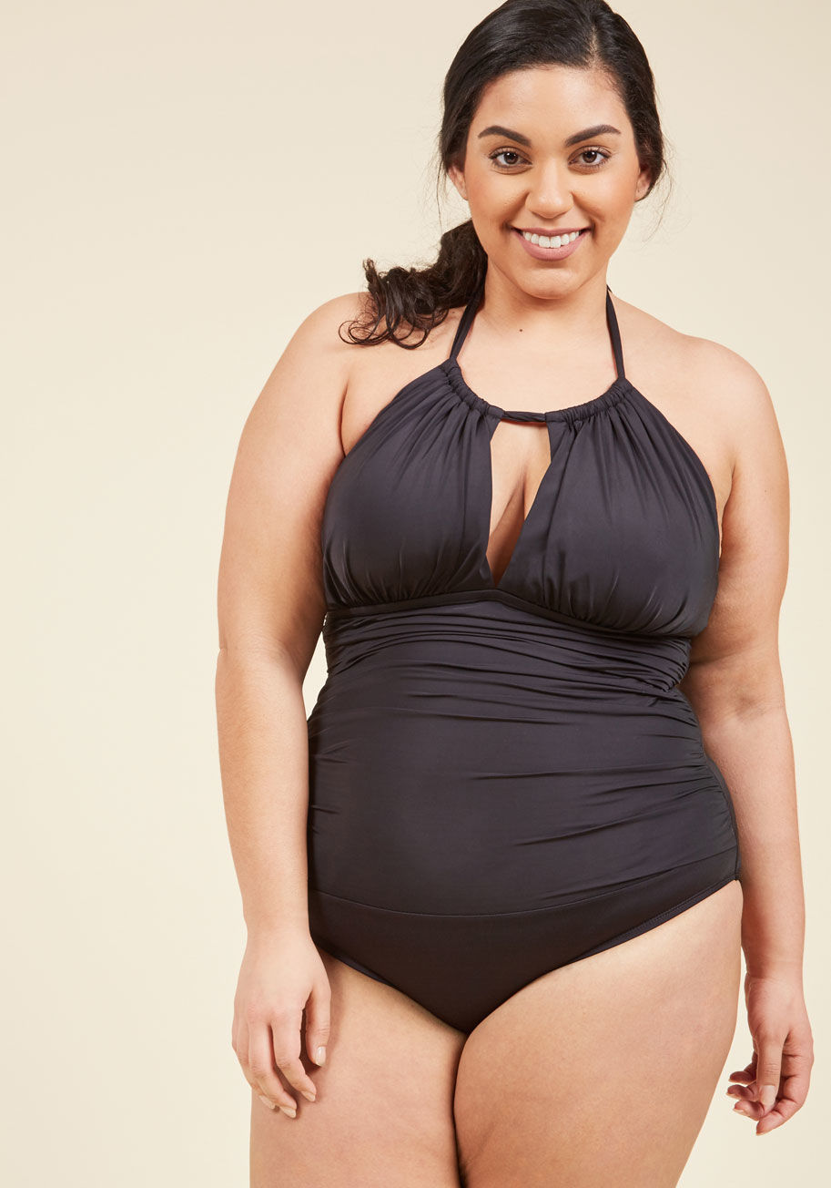 Working Tidal One-Piece Swimsuit by ModCloth
