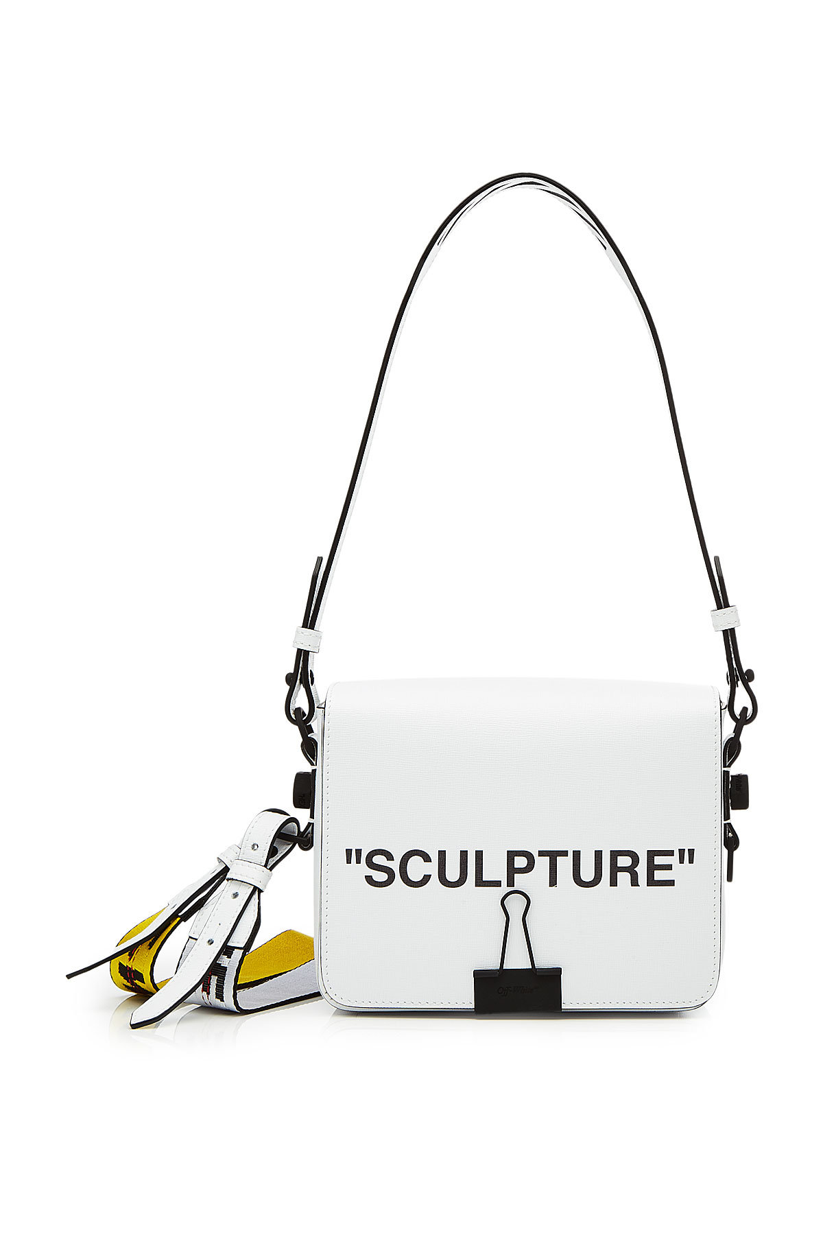 Off-White - Sculpture Leather Shoulder Bag