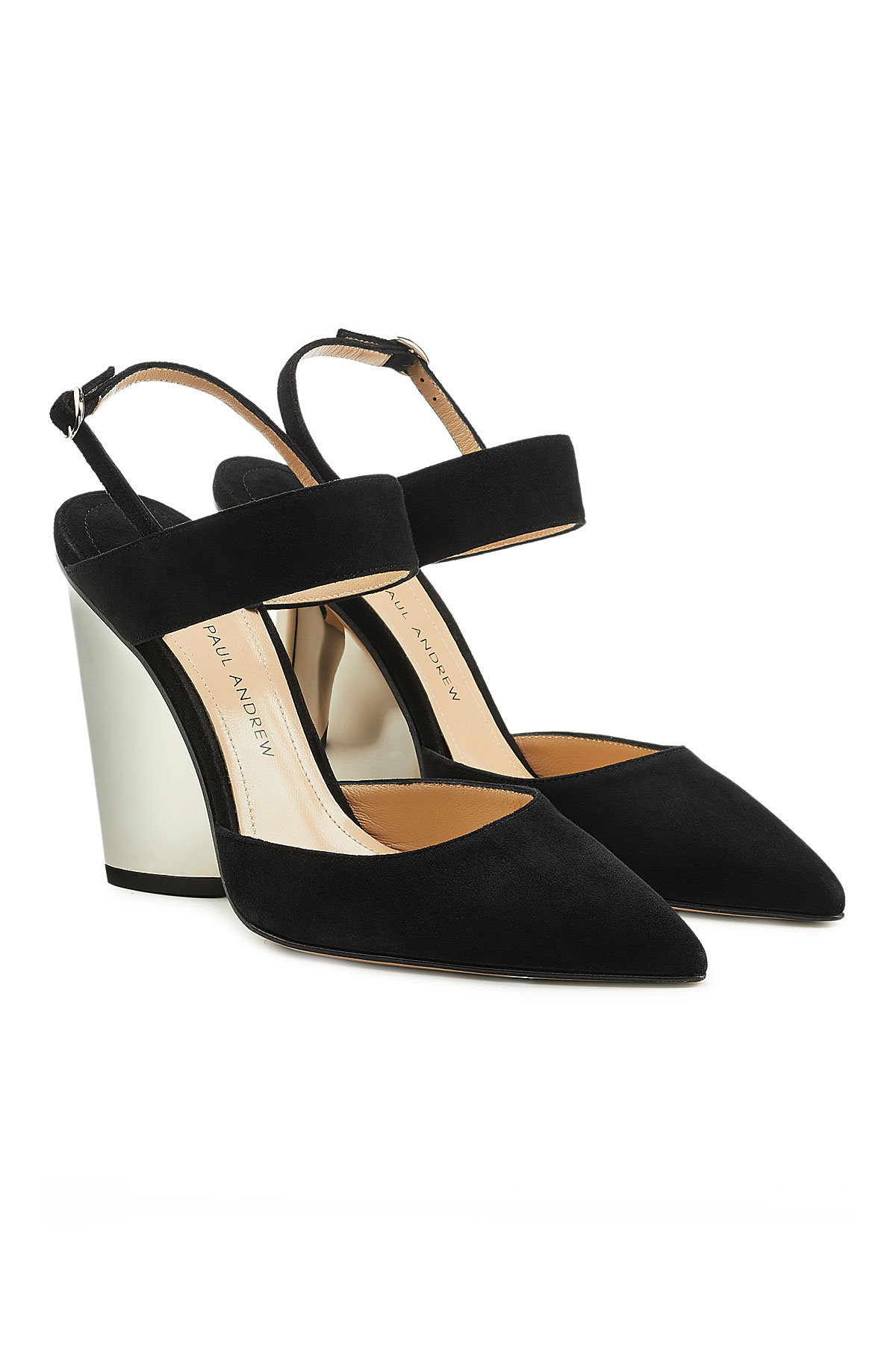 Paul Andrew - Pawson Suede Slingback Pumps