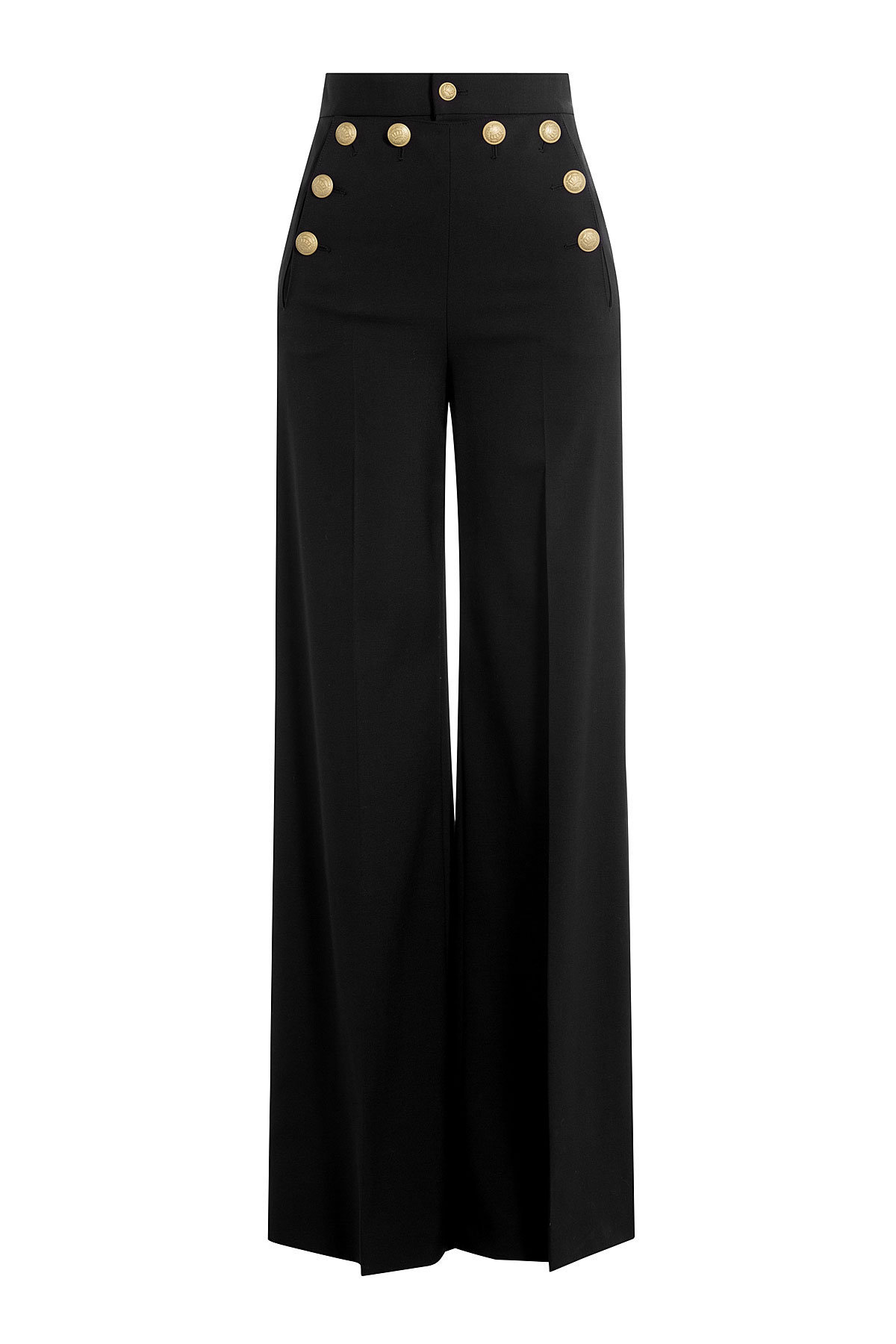 Wide Leg Sailor-Style Pants by Red Valentino
