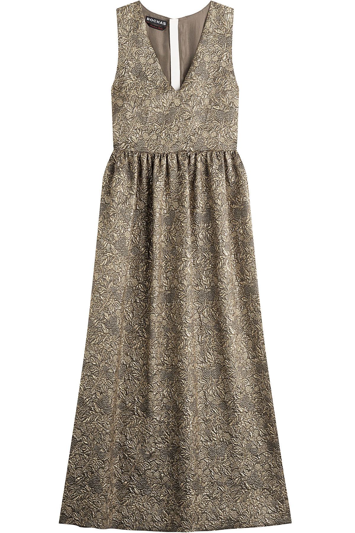Rochas - Jacquard Dress with Silk