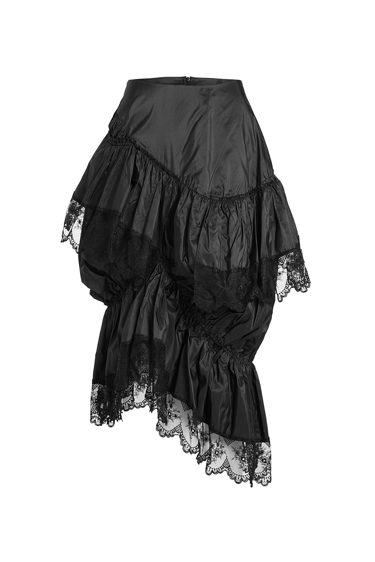 Silk Skirt with Lace by Simone Rocha
