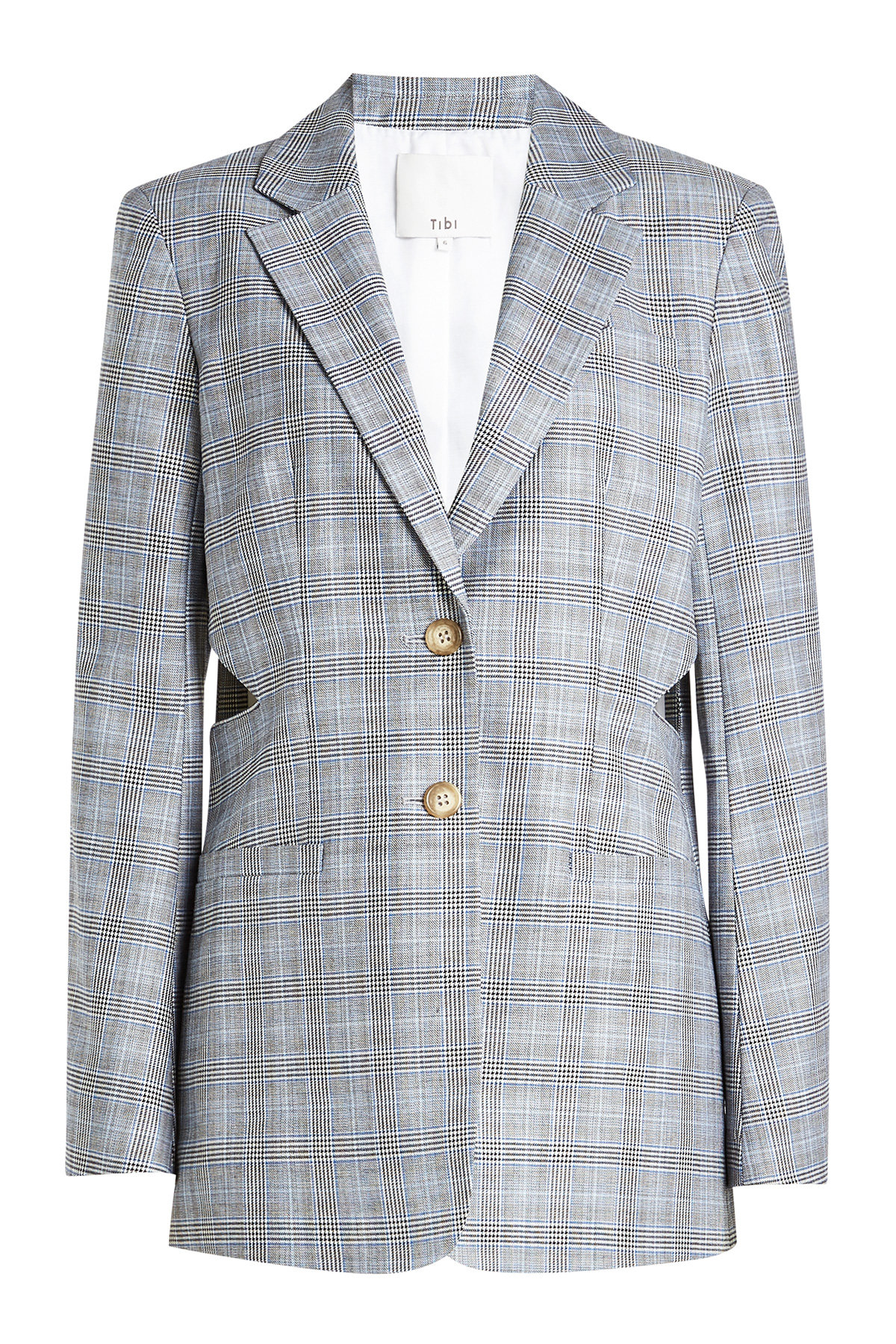 Cooper Wool Blazer with Cut-Out Detail by Tibi