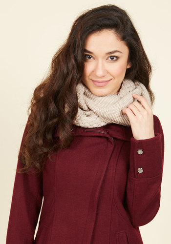 Ana Accessories Inc - Chill Out on the Town Scarf in Cream