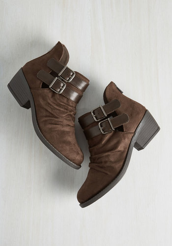 Vouch for Slouch Block Heel Bootie by Fortune Dynamic