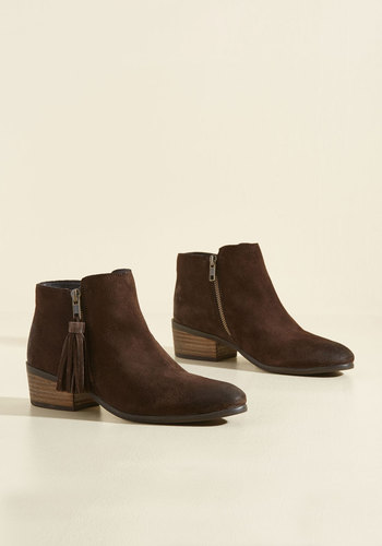 MIA - Do Now, Tassel Later Suede Bootie