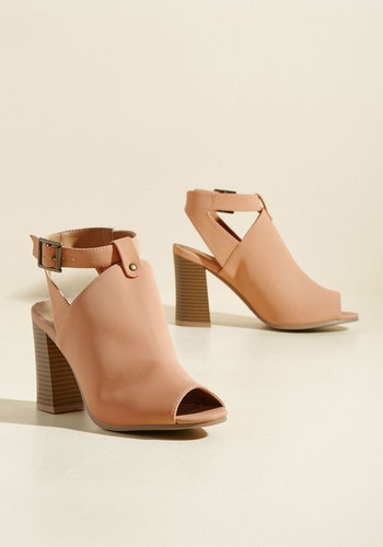 East Lion Corp./Qupid - Haves and Have Nantes Peep Toe Heel