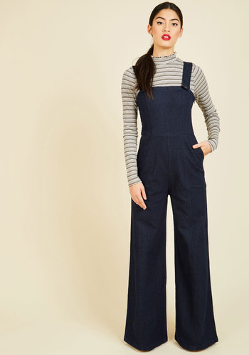 Collectif Clothing - I've Got Your Throwback Overalls
