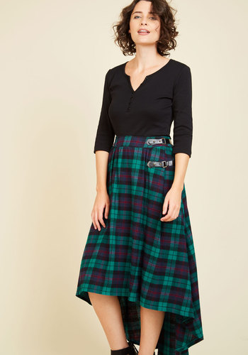 London is for Lovers Midi Skirt in Lake by ALICES PIG, LTD