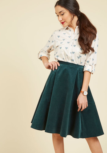 Collectif Clothing - Chic Me in Mind Skater Skirt