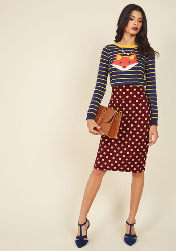 Rock Steady/Steady Clothing In - Sought-After Author Pencil Skirt