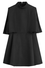 Virgin Wool Cape Top by Valentino