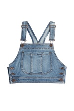 Denim Crop Top by Moschino
