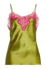 Silk Cami with Lace by Marques' Almeida