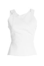 Wool Crepe Top by Roland Mouret