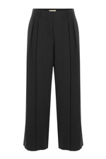 Virgin Wool Pleated Front Culottes by Michael Kors