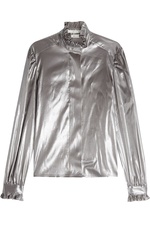 Metallic Silk Blouse by ALYX STUDIO